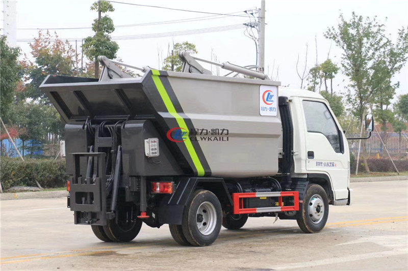 国六福田3方无泄漏压缩垃圾车