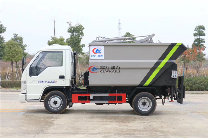 国六福田3方无泄漏压缩垃圾车