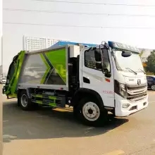 东风华神8吨压缩垃圾清运车