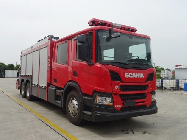 斯堪尼亚抢险救援消防车