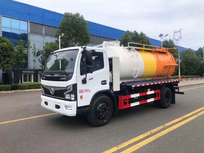 东风混合动力吸污车