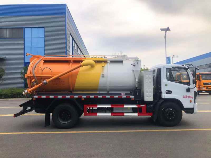 东风混合动力吸污车