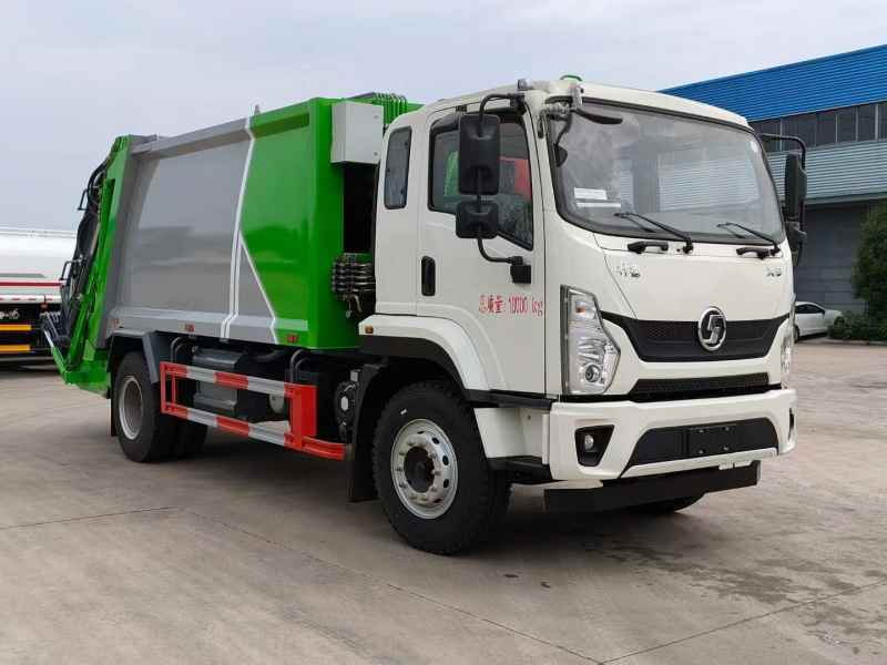 陕汽轩德14立方压缩垃圾车