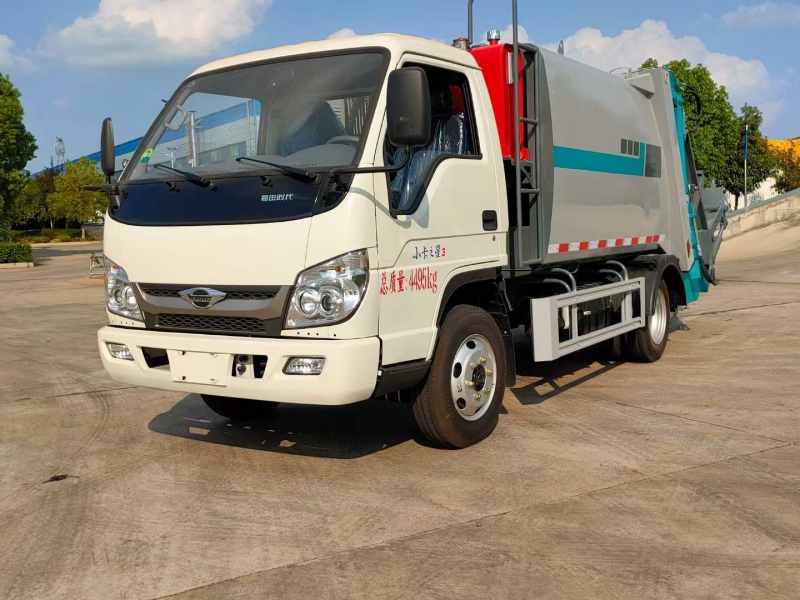 福田时代蓝牌压缩垃圾车