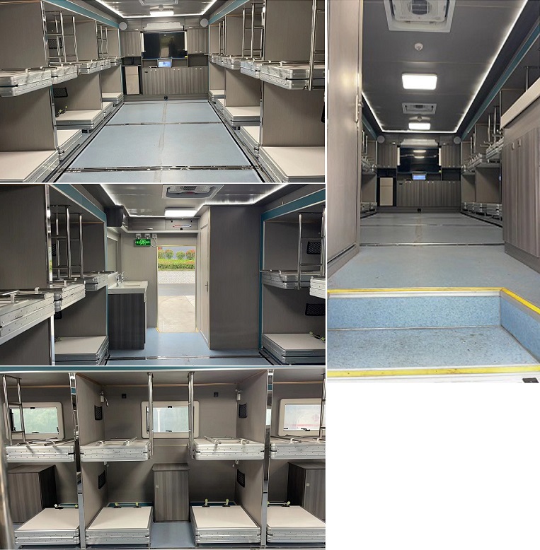 重汽汕德卡宿营车24人