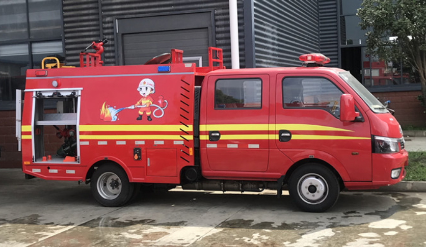 东风途逸双排国六水罐消防车多少钱一辆?