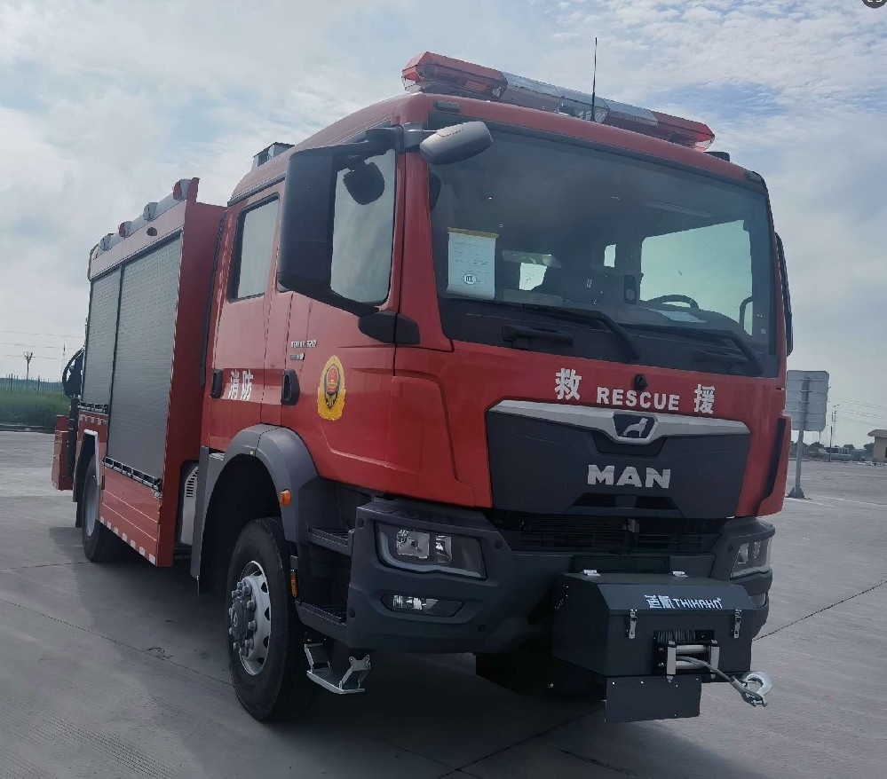 德国曼抢险救援消防车